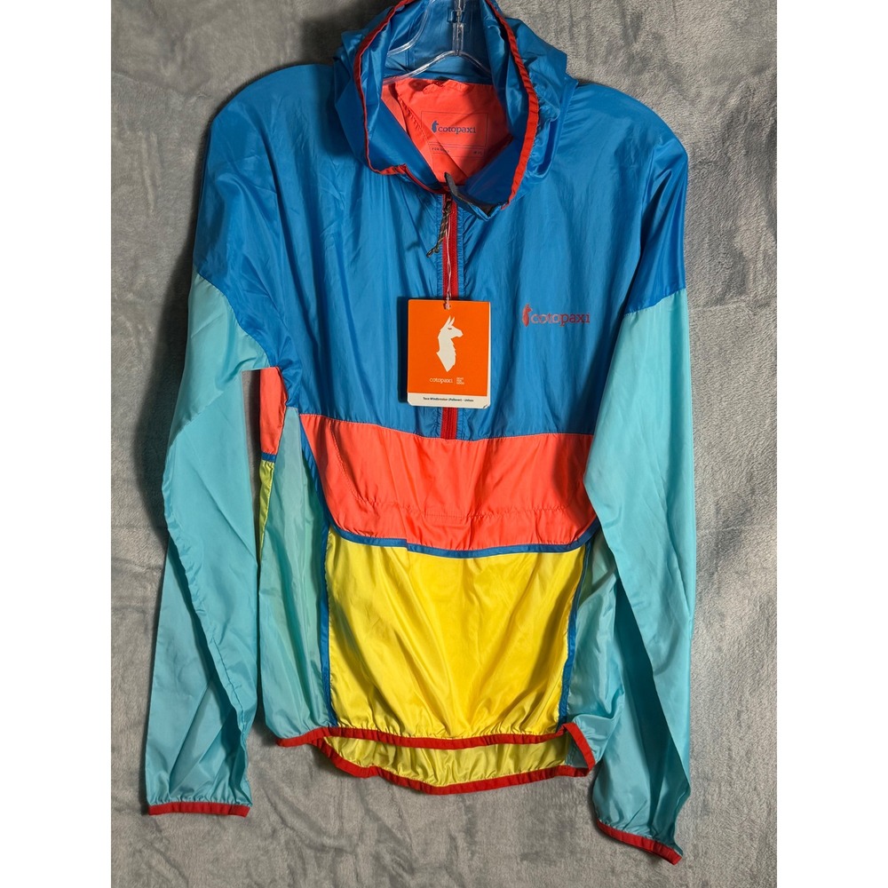 Cotopaxi Teca Half-Zip Windbreaker Bouncy Colorblock‎ Pullover Jacket 
Womens XS
